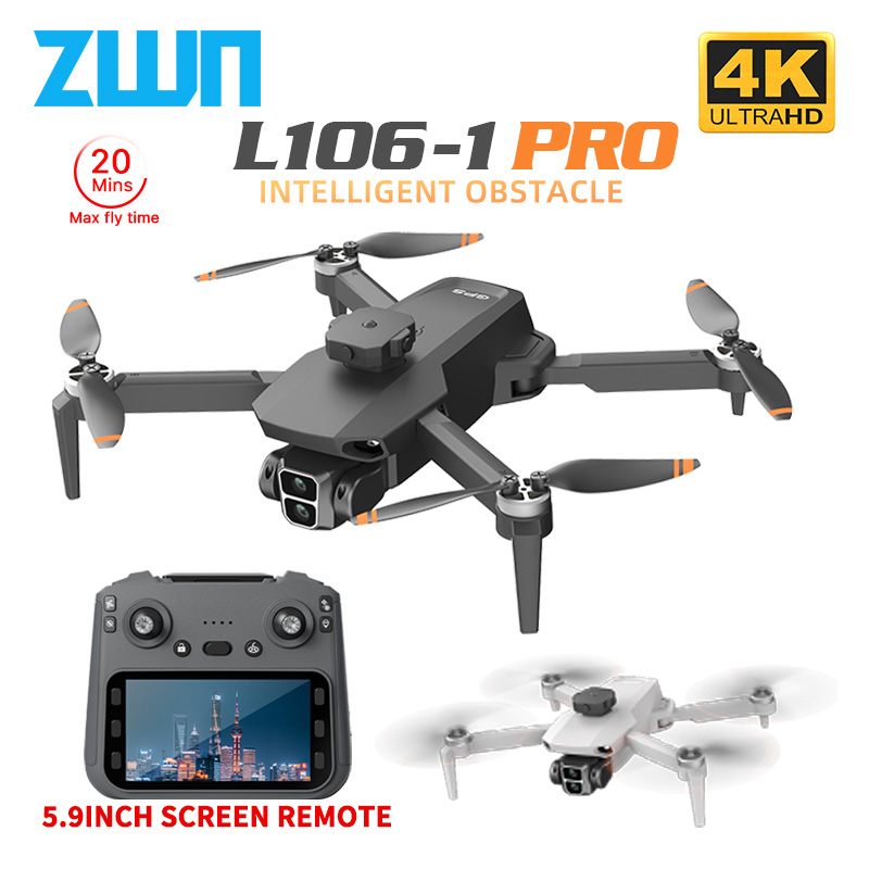 Drone Camera Lens - L106-1PRO GPS Professional Drone With 4K