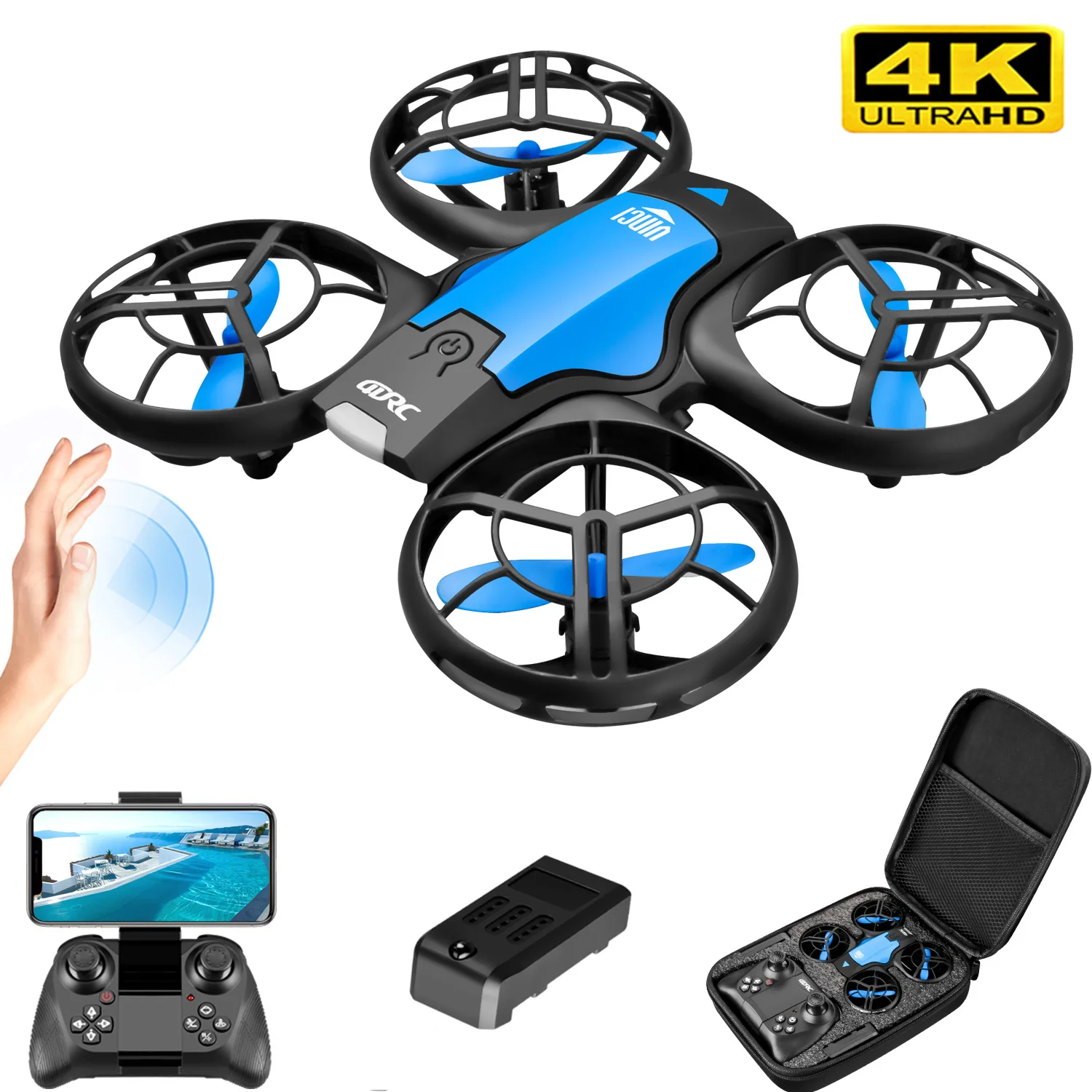 V8 New Mini Drone 4K Professio - Drone Camera Hd ulasan dan harga
