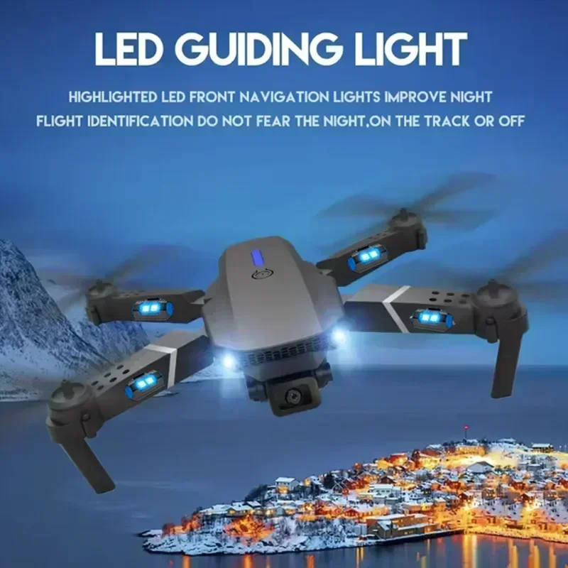 E88 Pro WIFI FPV Drone Wide An - Drone Camera Lens ulasan dan harga