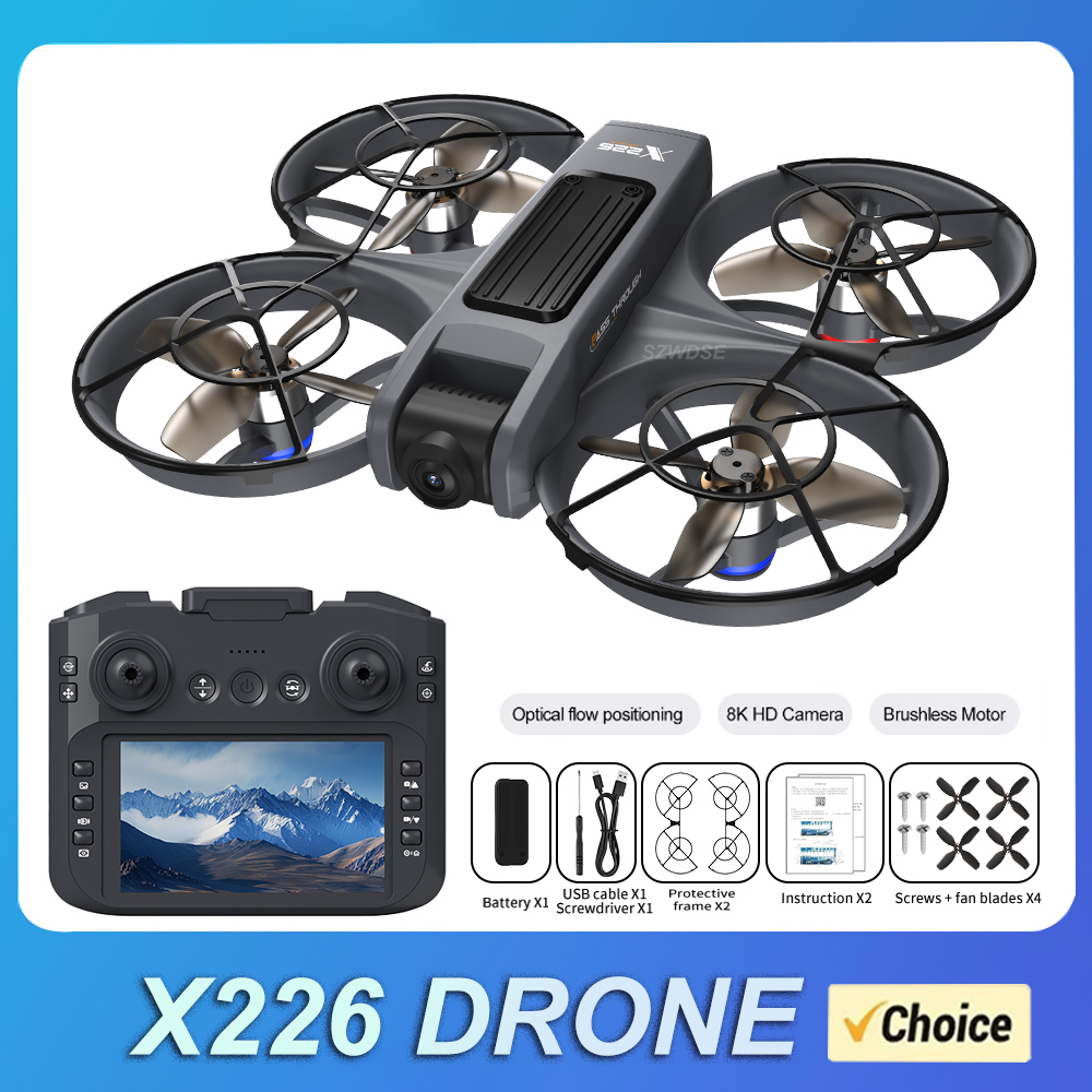 NEW X226 RC Drone 2.4G 5G WIFI - Drone Camera Hd ulasan dan harga